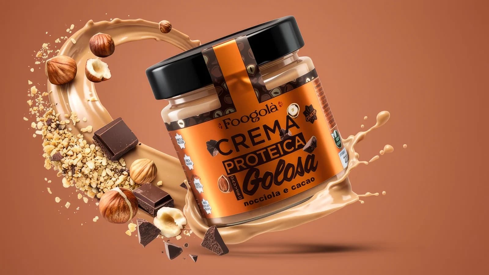 Crema Proteica Nocciola e Cacao