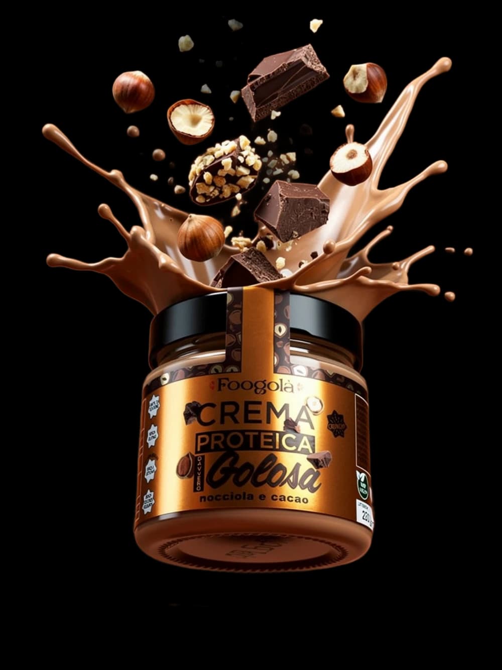 Crema Proteica Golosa Nocciola e Cacao