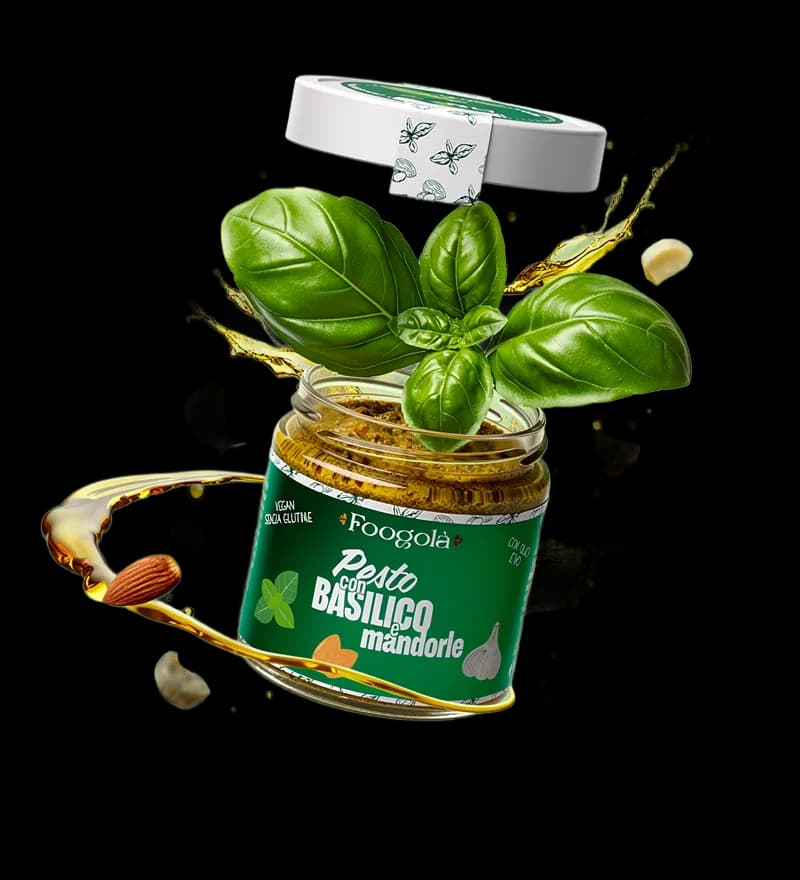 Pesto con Basilico e Mandorle